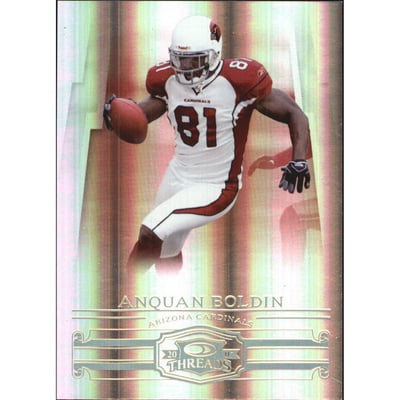 2007 Donruss Threads Gold Holofoil #1 Anquan Boldin