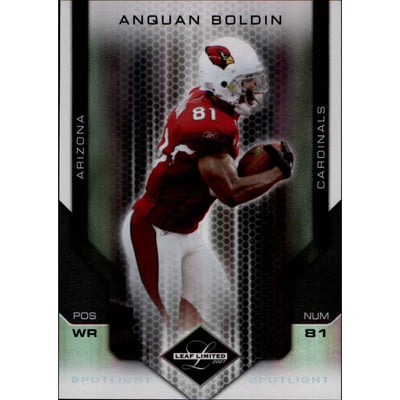 2007 Leaf Limited Silver Spotlight #1 Anquan Boldin