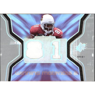 2007 SPx Winning Materials Jersey Number Dual #WMBO Anquan Boldin