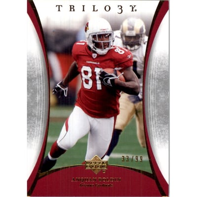 2007 Upper Deck Trilogy Gold #2 Anquan Boldin