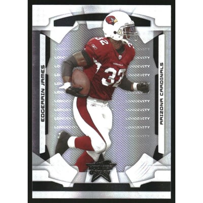 2008 Leaf Rookies and Stars Longevity Parallel Black #4 Edgerrin James