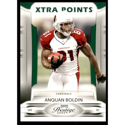 2009 Playoff Prestige Xtra Points Green #3 Anquan Boldin