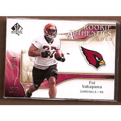 2009 SP Authentic Gold #224 Fui Vakapuna