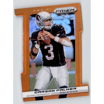 2013 Panini Prizm Prizms Orange Die Cut #177 Carson Palmer