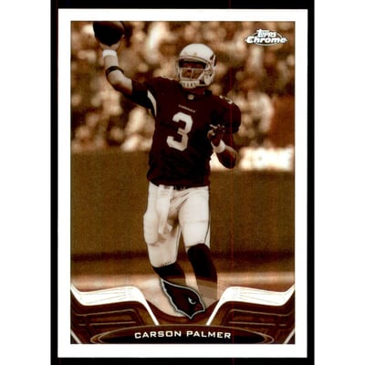 2013 Topps Chrome Sepia Refractors #44 Carson Palmer
