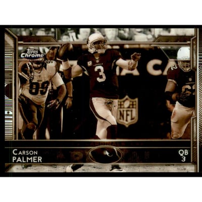 2015 Topps Chrome Sepia Refractors #91 Carson Palmer