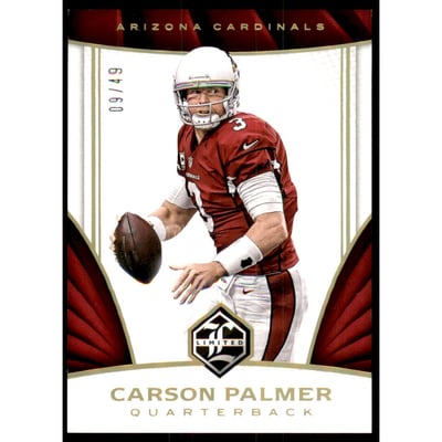 2016 Limited Gold Spotlight #21 Carson Palmer