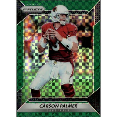 2016 Panini Prizm Prizms Green Power #33 Carson Palmer