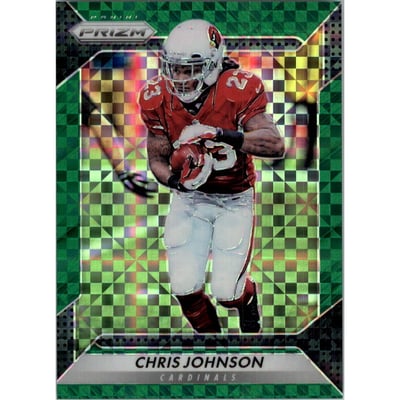 2016 Panini Prizm Prizms Green Power #53 Chris Johnson