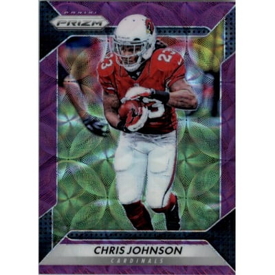 2016 Panini Prizm Prizms Purple Scope #53 Chris Johnson