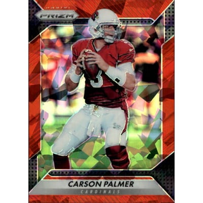 2016 Panini Prizm Prizms Red Crystals #33 Carson Palmer
