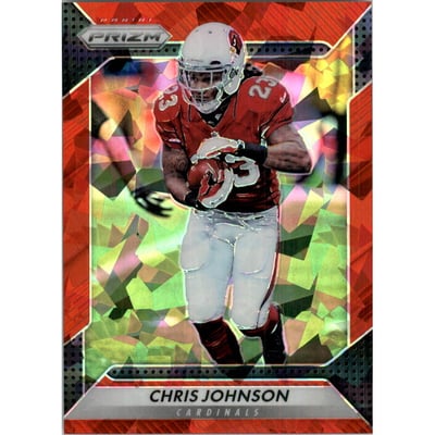 2016 Panini Prizm Prizms Red Crystals #53 Chris Johnson
