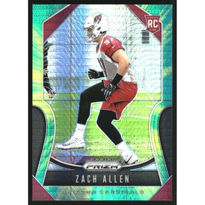 2019 Panini Prizm Prizms Hyper #389 Zach Allen