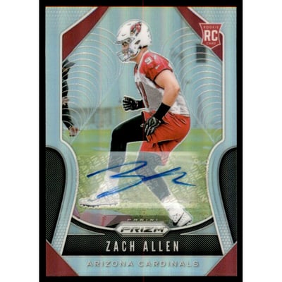 2019 Panini Prizm Rookie Autographs #389 Zach Allen