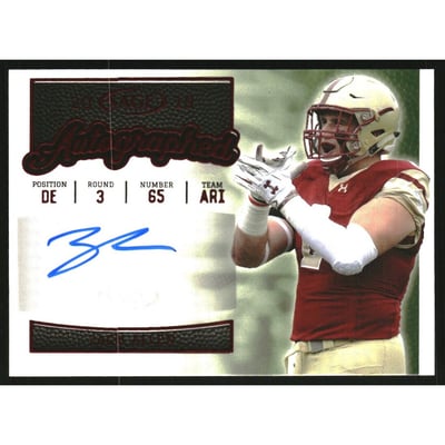 2019 SAGE Autographs Red #SA1 Zach Allen