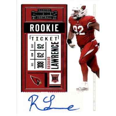 2020 Panini Contenders #255 Rashard Lawrence AU RC
