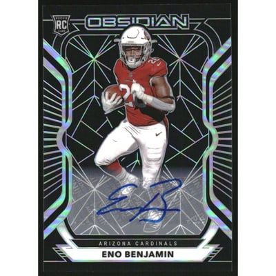 2020 Panini Obsidian Rookie Autographs #161 Eno Benjamin/150