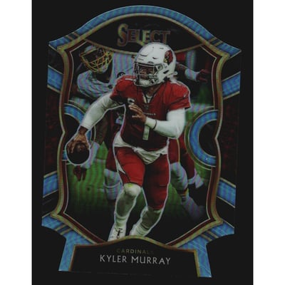 2020 Select Prizm Light Blue Die Cut #5 Kyler Murray