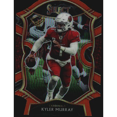 2020 Select Prizm Orange Die Cut #5 Kyler Murray