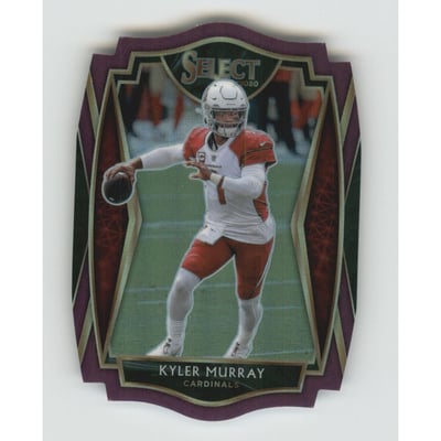 2020 Select Prizm Purple Die Cut #104 Kyler Murray