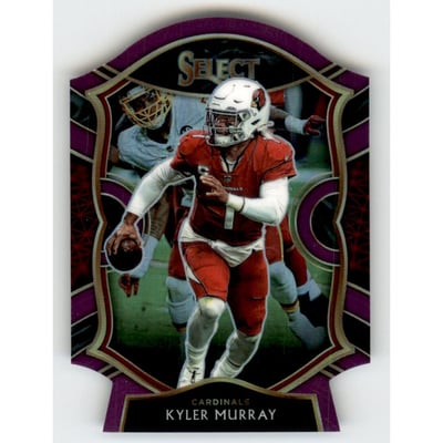 2020 Select Prizm Purple Die Cut #5 Kyler Murray