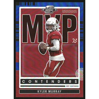 2021 Panini Contenders Optic MVP Contenders Blue #5 Kyler Murray