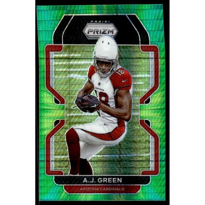 2021 Panini Prizm Prizms Hyper #74 A.J. Green