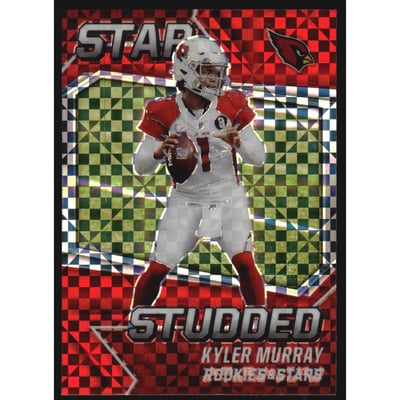 2021 Rookies and Stars Star Studded Red Plaid #13 Kyler Murray