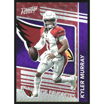 2022 Prestige Franchise Favorites Xtra Points Purple #8 Kyler Murray