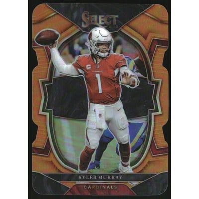 2022 Select Prizm Orange Die Cut #10 Kyler Murray