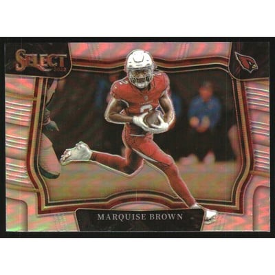 2022 Select Prizm Silver #499 Marquise Brown