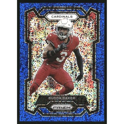 2023 Panini Prizm Prizms Blue Sparkle #2 Budda Baker