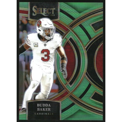 2023 Select Prizm Neon Green #107 Budda Baker