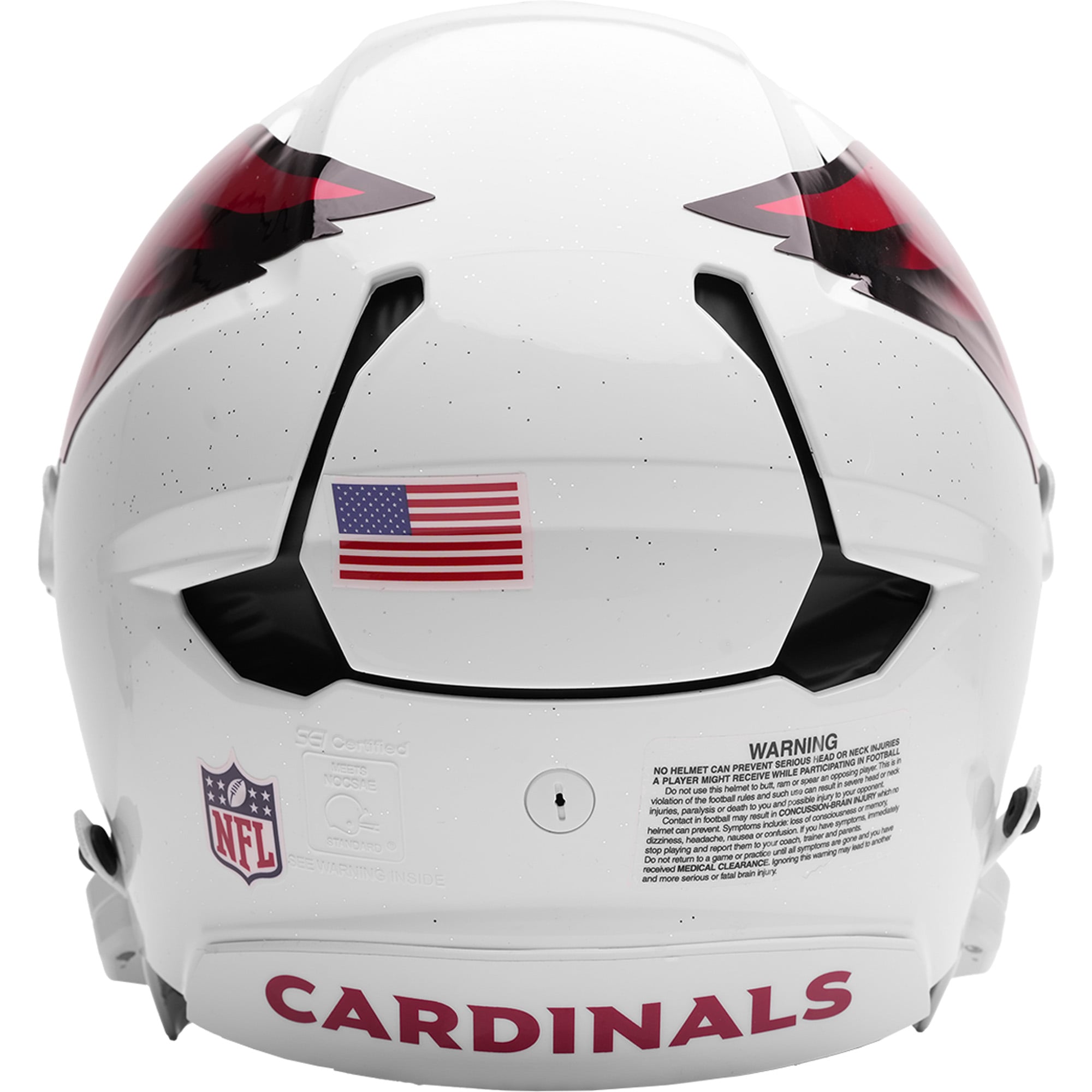 Casque authentique Riddell Axiom des Cardinals de l'Arizona