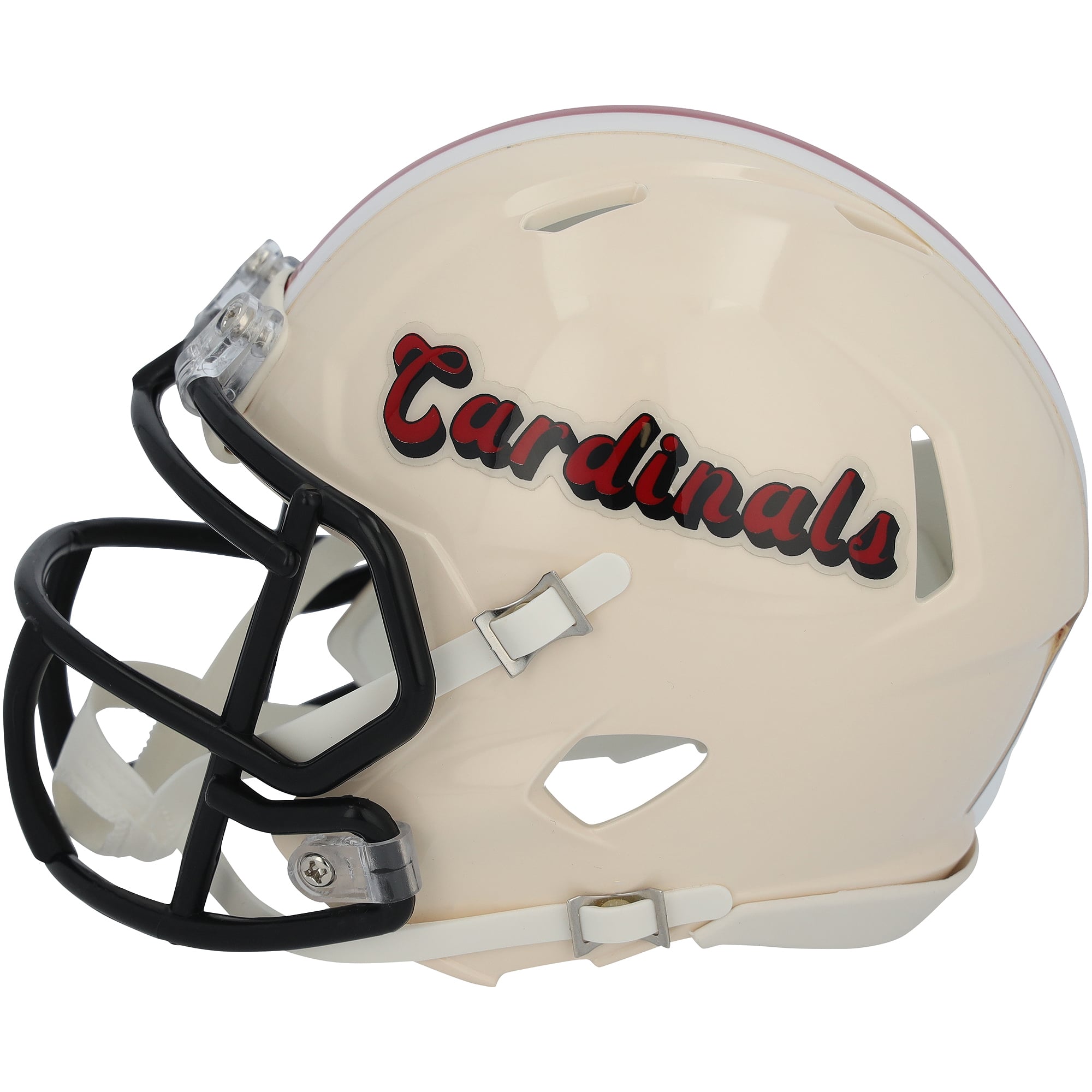 Mini casque de vitesse de la collection rétro Riddell des Cardinals de l'Arizona