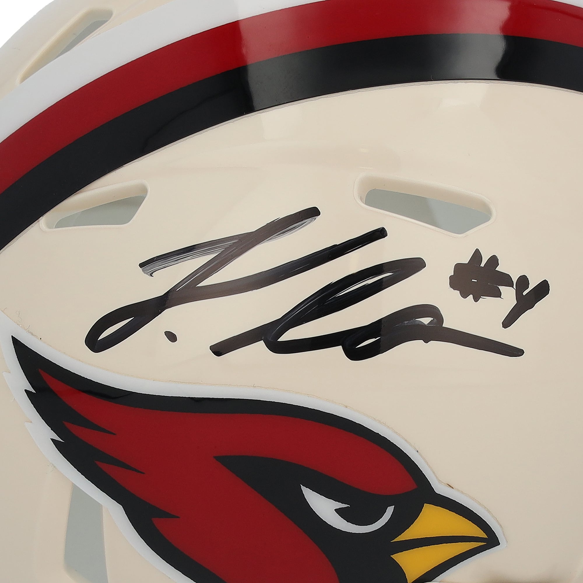 Mini casque de vitesse de la collection rétro Riddell des Cardinals de l'Arizona