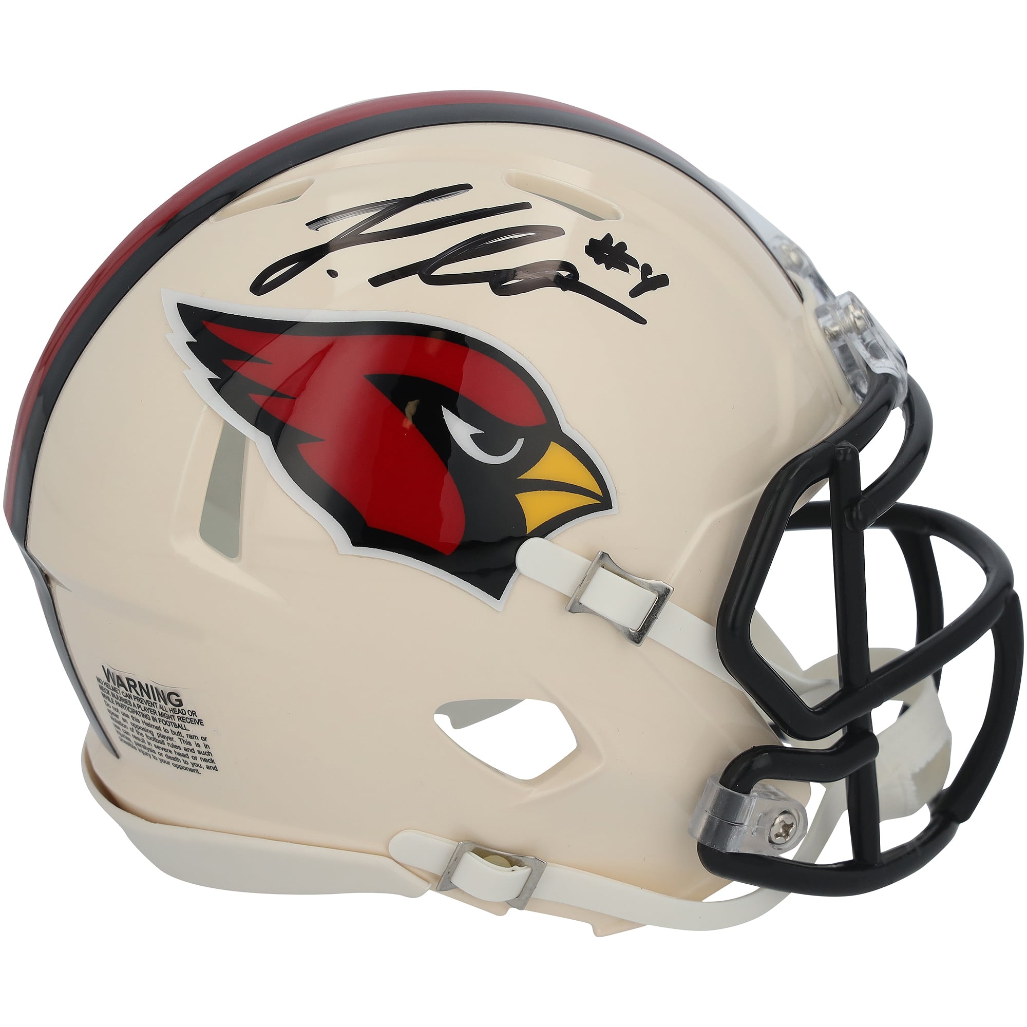 Mini casque de vitesse de la collection rétro Riddell des Cardinals de l'Arizona
