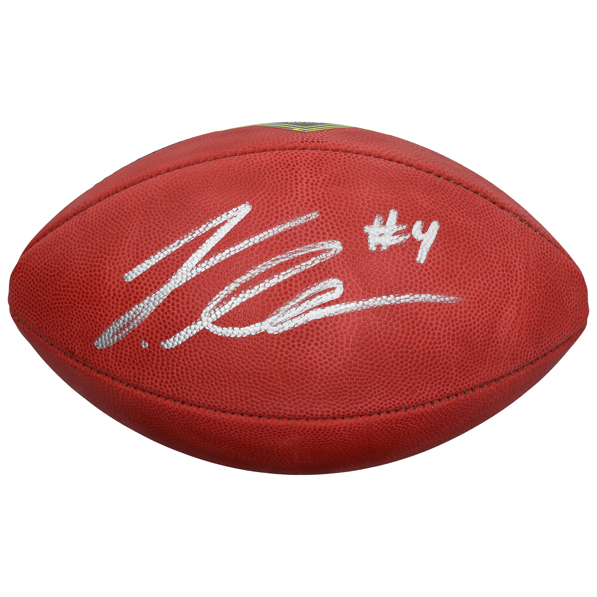 Jeremiyah Love Arizona Cardinals Autographed 2026 NFL Draft Wilson Duke Pro Football