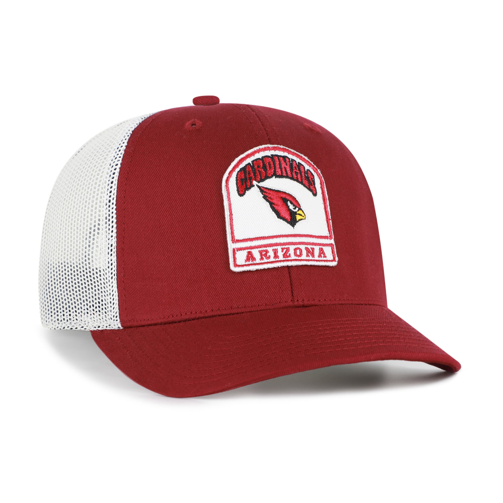 Men's '47 Cardinal Arizona Cardinals Headstone Trucker Adjustable Hat