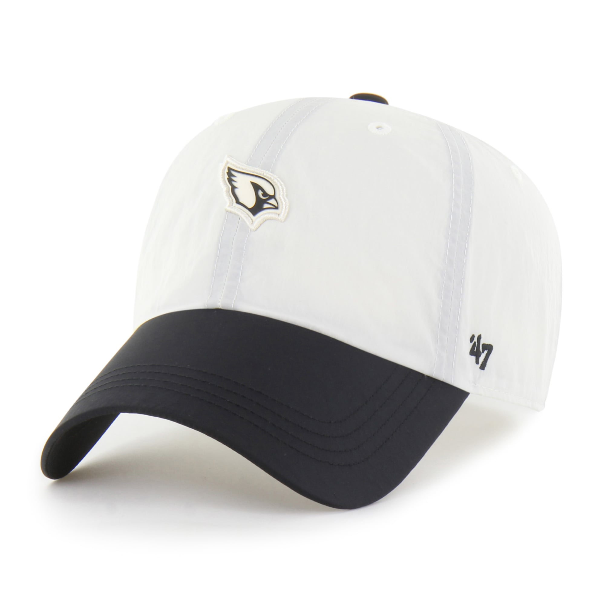 Men's '47 Cream Arizona Cardinals Modernia Clean Up Adjustable Hat