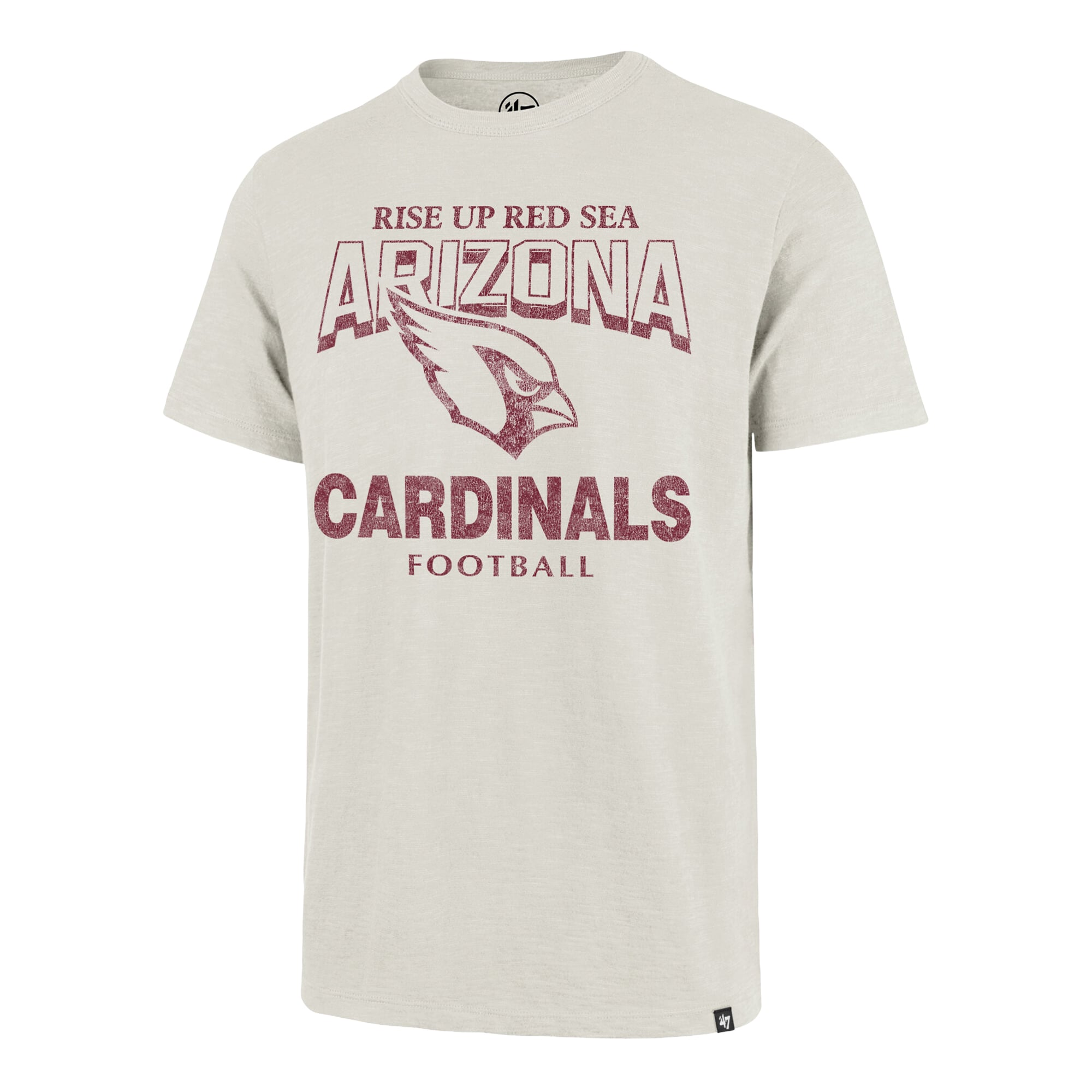 T-shirt homme '47 Natural Arizona Cardinals Head On Scrum Slub