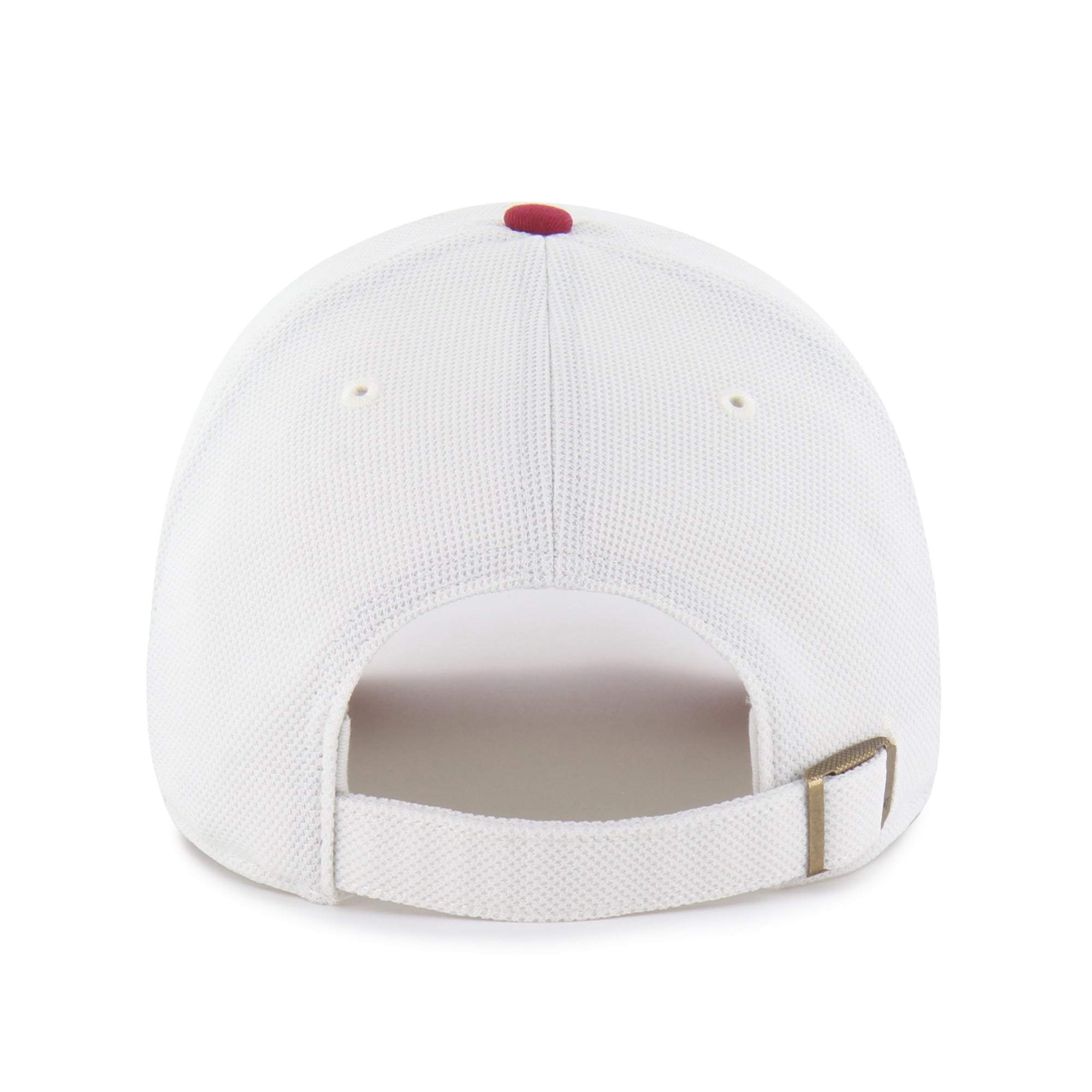 Casquette ajustable Arizona Cardinals '47 blanche/cardinale en piqué avec écusson Clean Up