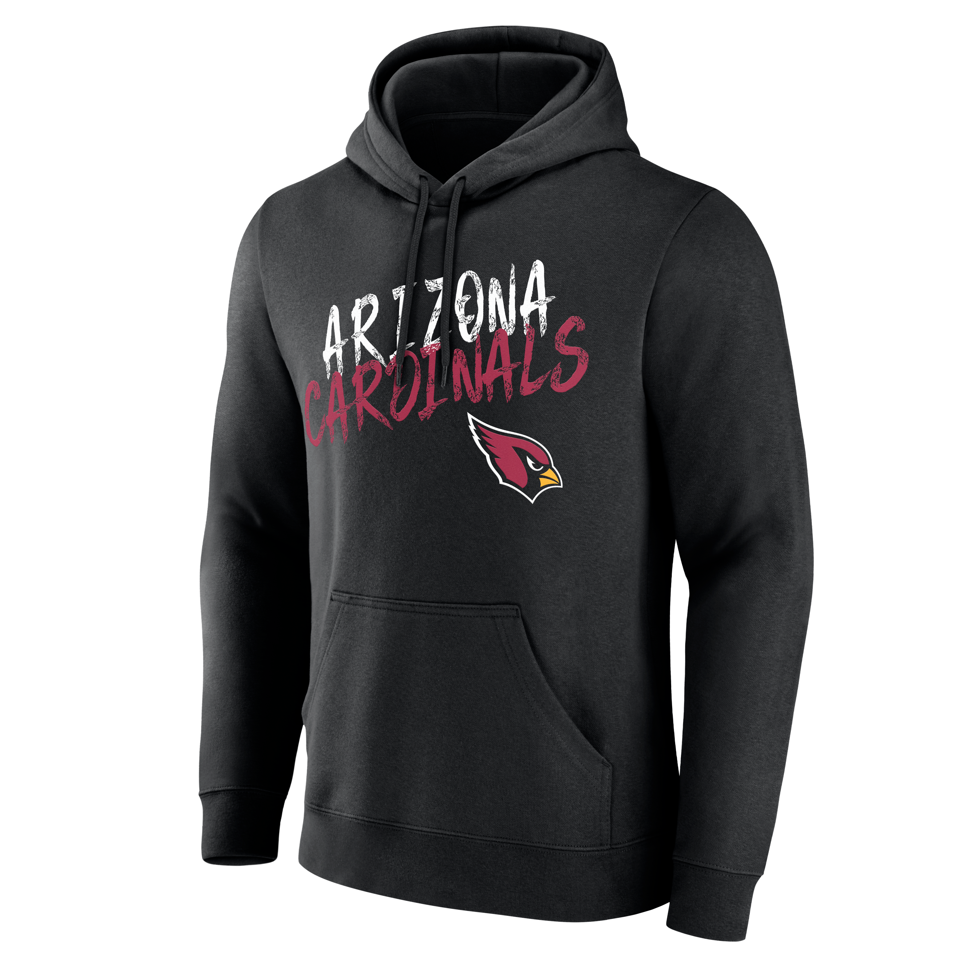 Sweat à capuche noir pour homme Arizona Cardinals Hustle