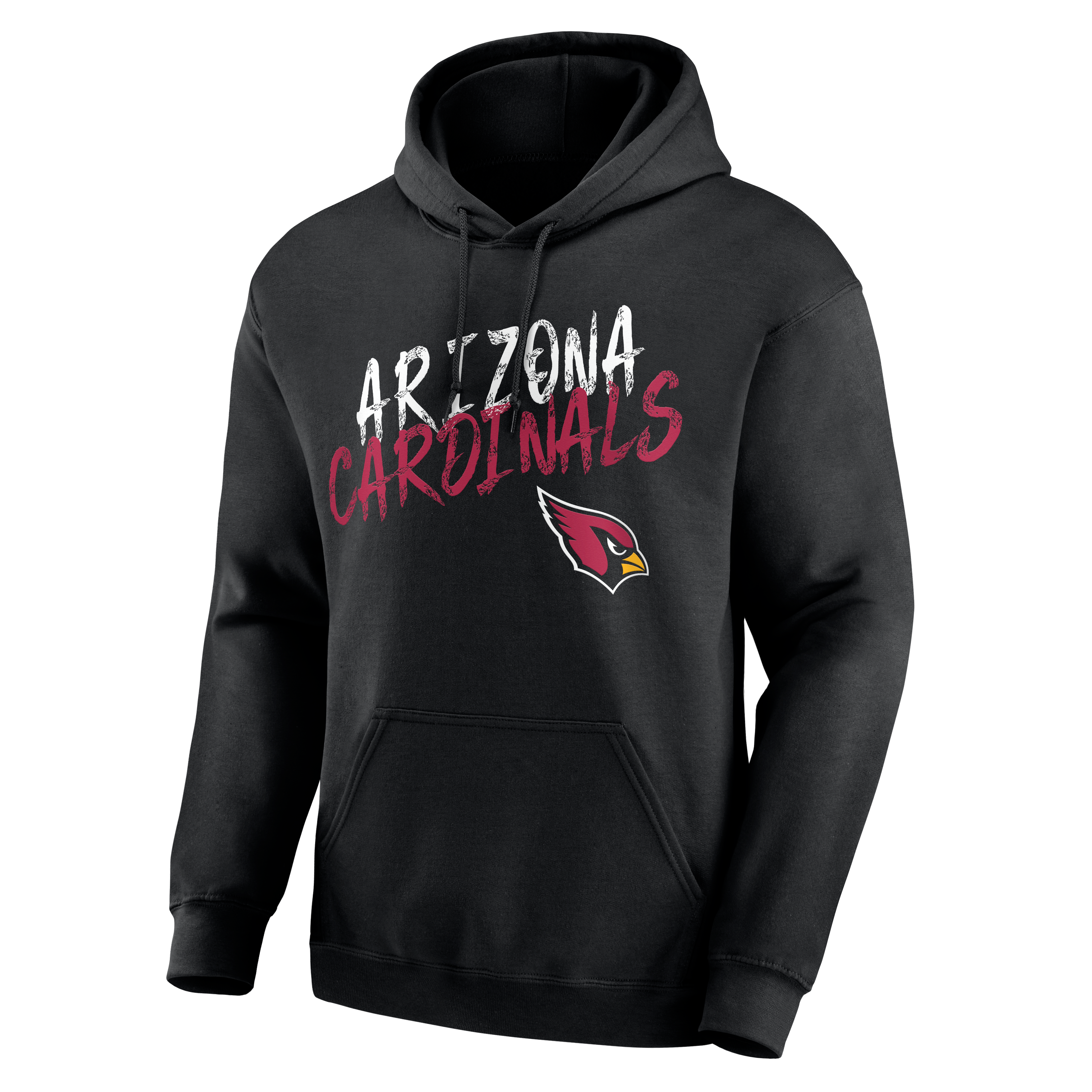 Men's Black Arizona Cardinals Hustle Personalized Name & Number Hoodie
