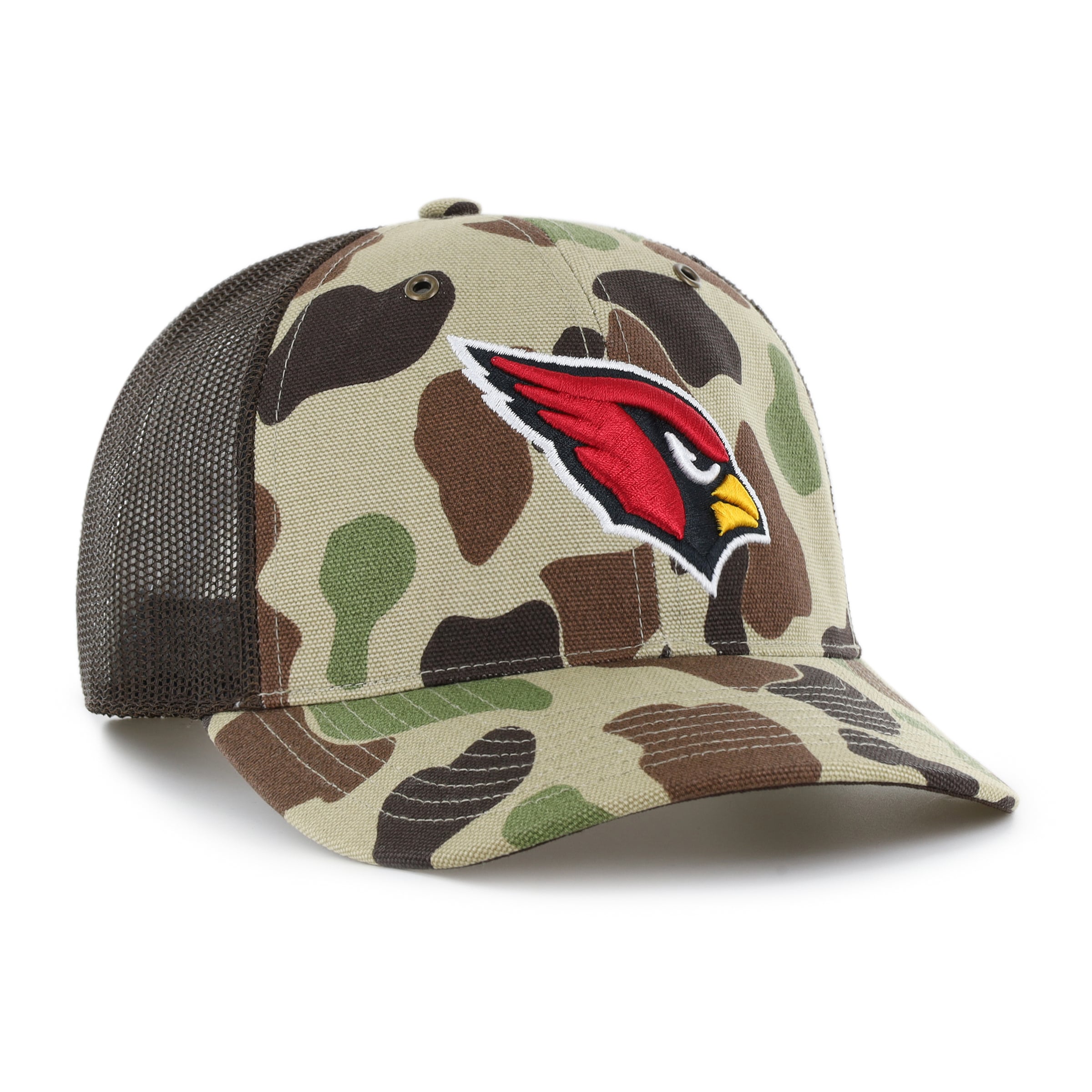 Casquette trucker ajustable Carhartt x '47 Duck Camo Arizona Cardinals pour homme