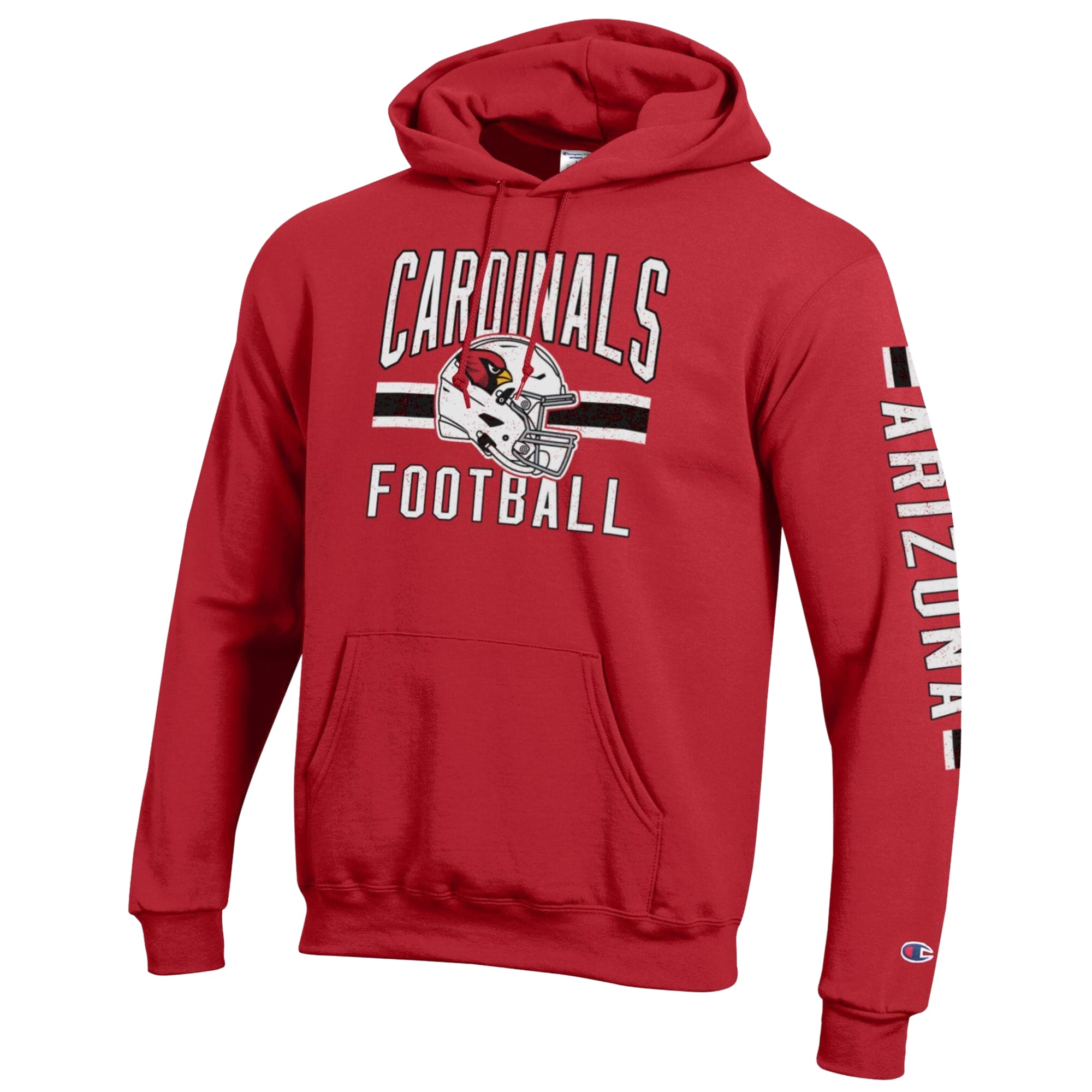 Men's Champion  Cardinal Arizona Cardinals Powerblend Hoodie