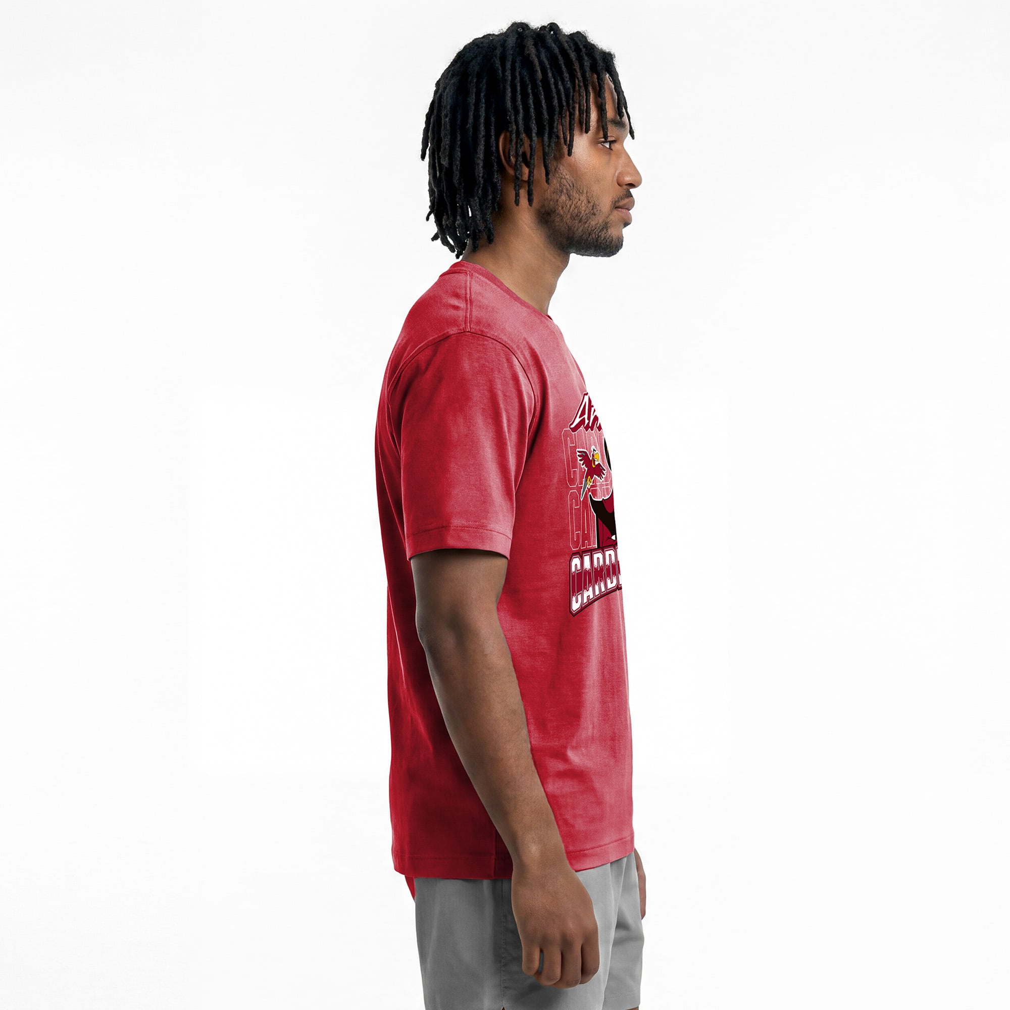 T-shirt homme Disney x Champion Bright Cardinal Arizona Cardinals Jafar & Iago All-Star