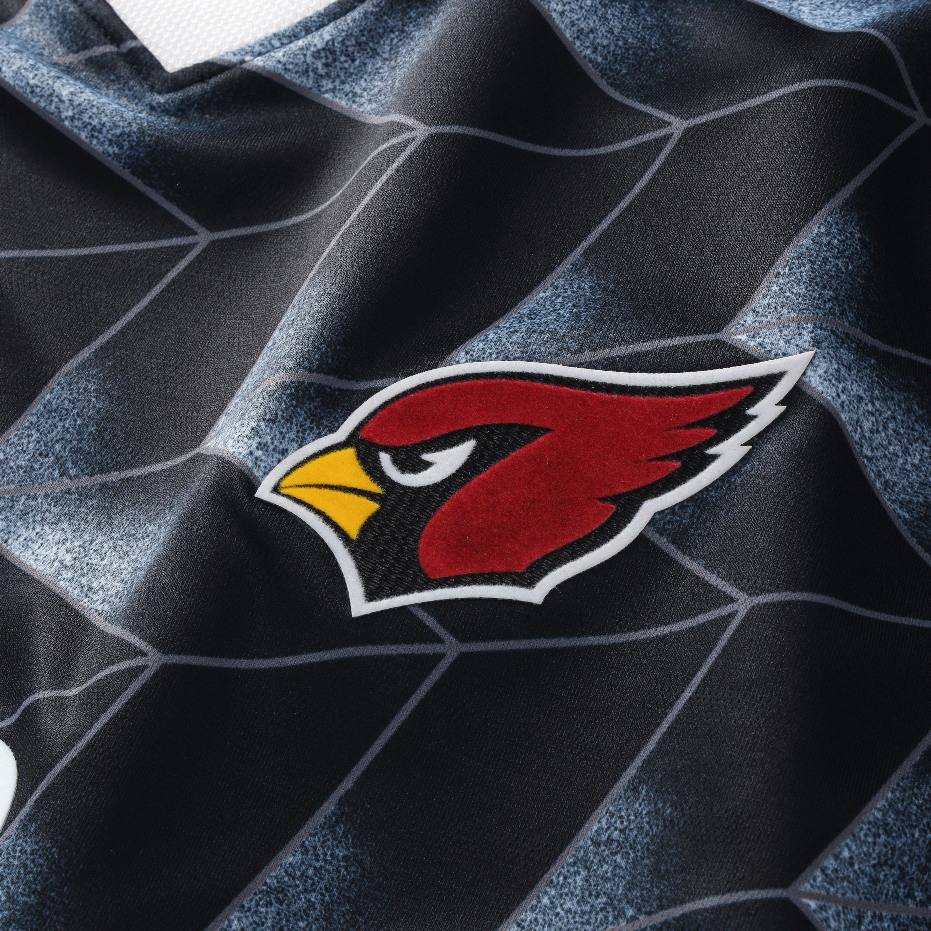 Men's Fanatics Black Arizona Cardinals Football x V-Neck Fan Top