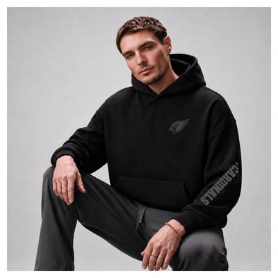 Arizona Cardinals Levelwear Dark Matter Luxe Signature Tri-Blend Hoodie - Black