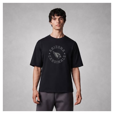 Arizona Cardinals Levelwear Luxe Moment Pivot Knit T-Shirt - Black